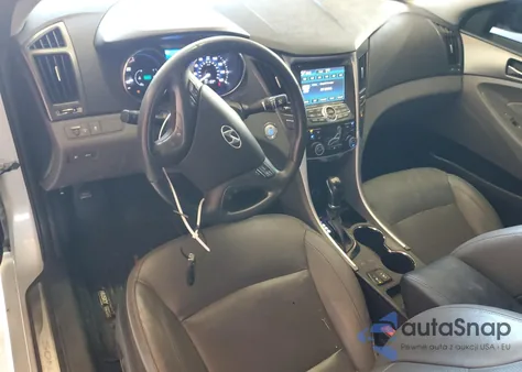 2011 Hyundai Sonata Hybrid z USA, uszkodzony, nr VIN KMHEC4A41BA002810